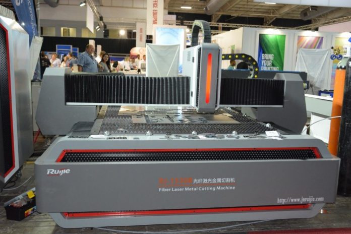 Ruijie Exhibits Fibre Laser Metal Cutting Machine