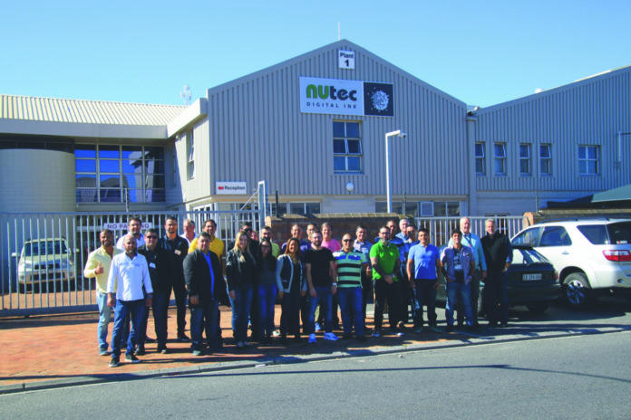 NUtec Digital Ink hosts South American delegation in Cape Town.