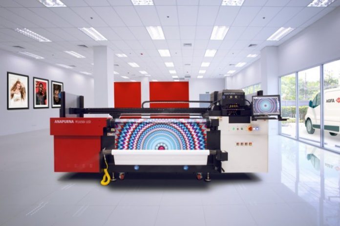 Agfa Graphics showcasing Anapurna H1650i LED Hybrid Printer at upcoming Sign Africa and FESPA Africa Expo.