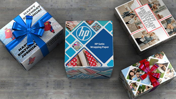 HP Reveals Satin Wrapping Paper