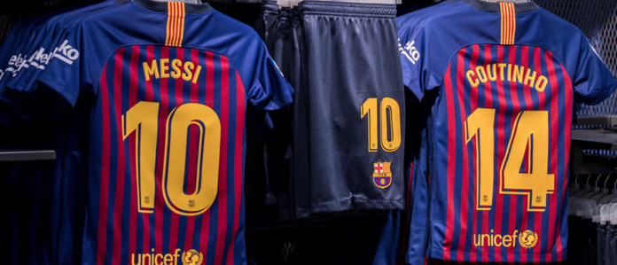 Avery Dennison named global licensee of F.C. Barcelona’s name and numbers shirt customisation.