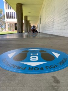 Drytac Self-Adhesive Vinyl Floor Graphics Used In University Project