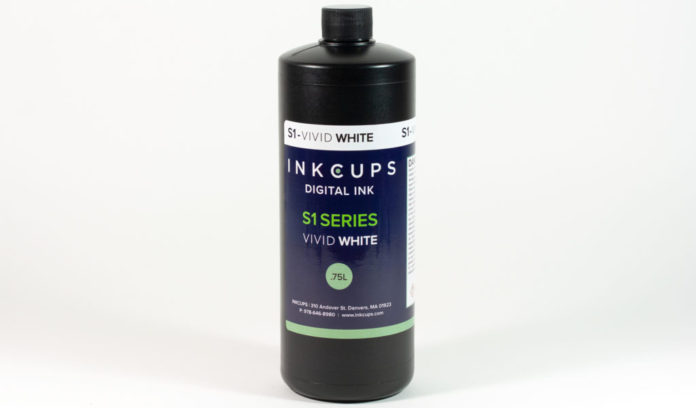 Inkcups Enhances Digital White Ink