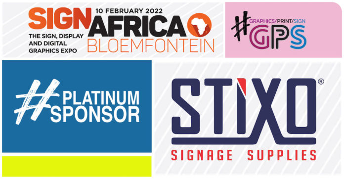 Stixo Announced As A Platinum Sponsor For Sign Africa Expos For 2022