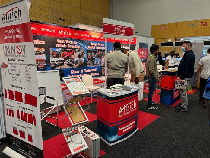 Allrich Exhibiting Specialty Vinyls And Acrylic Bending Machine At Sign Africa Cape Town Expo