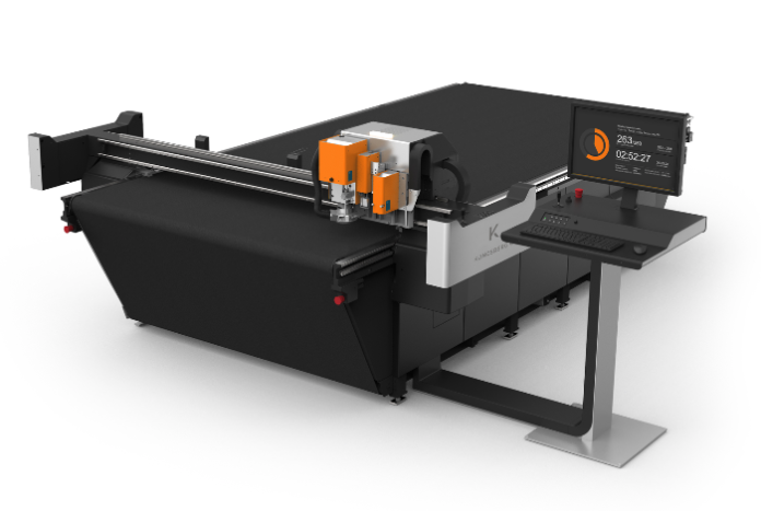 Kongsberg Precision Cutting Systems Demonstrating Digital Finishing Solutions In Berlin