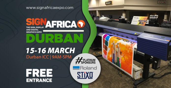 See New Solutions To Help Your Business Thrive At The Sign Africa Durban Expo