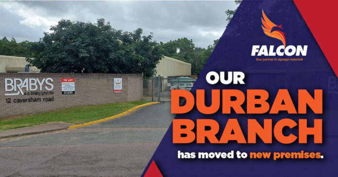 Falcon SA Announces New Durban Branch