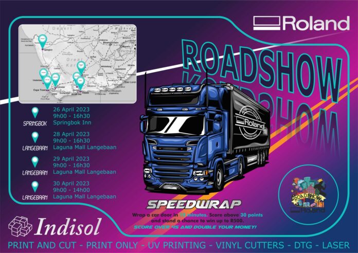 Roland DG South Africa Announces Next Roadshow