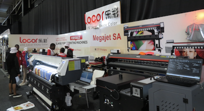 Megajet SA Exhibited Dye Sublimation Solutions At Sign Africa Expo