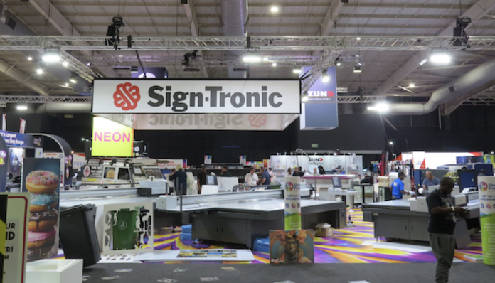 Sign-Tronic Showcased Printers And Cutters While Hosting A Special Guest At Sign Africa Expo